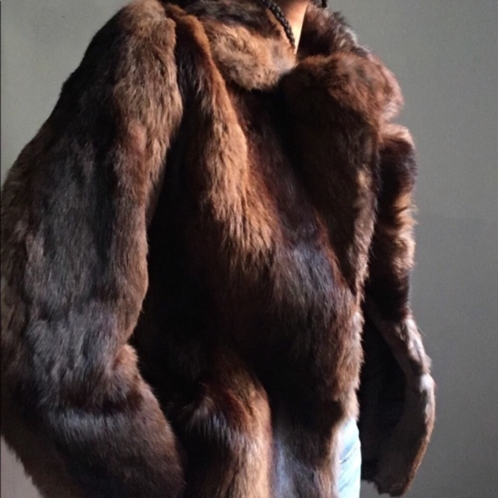 Fur coat